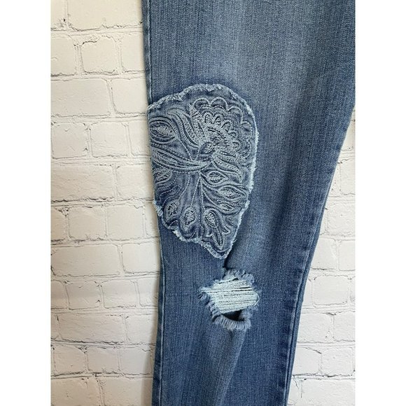 Jessica Simpson Kiss Me Super Skinny Jeans Size 28 - Picture 3 of 6